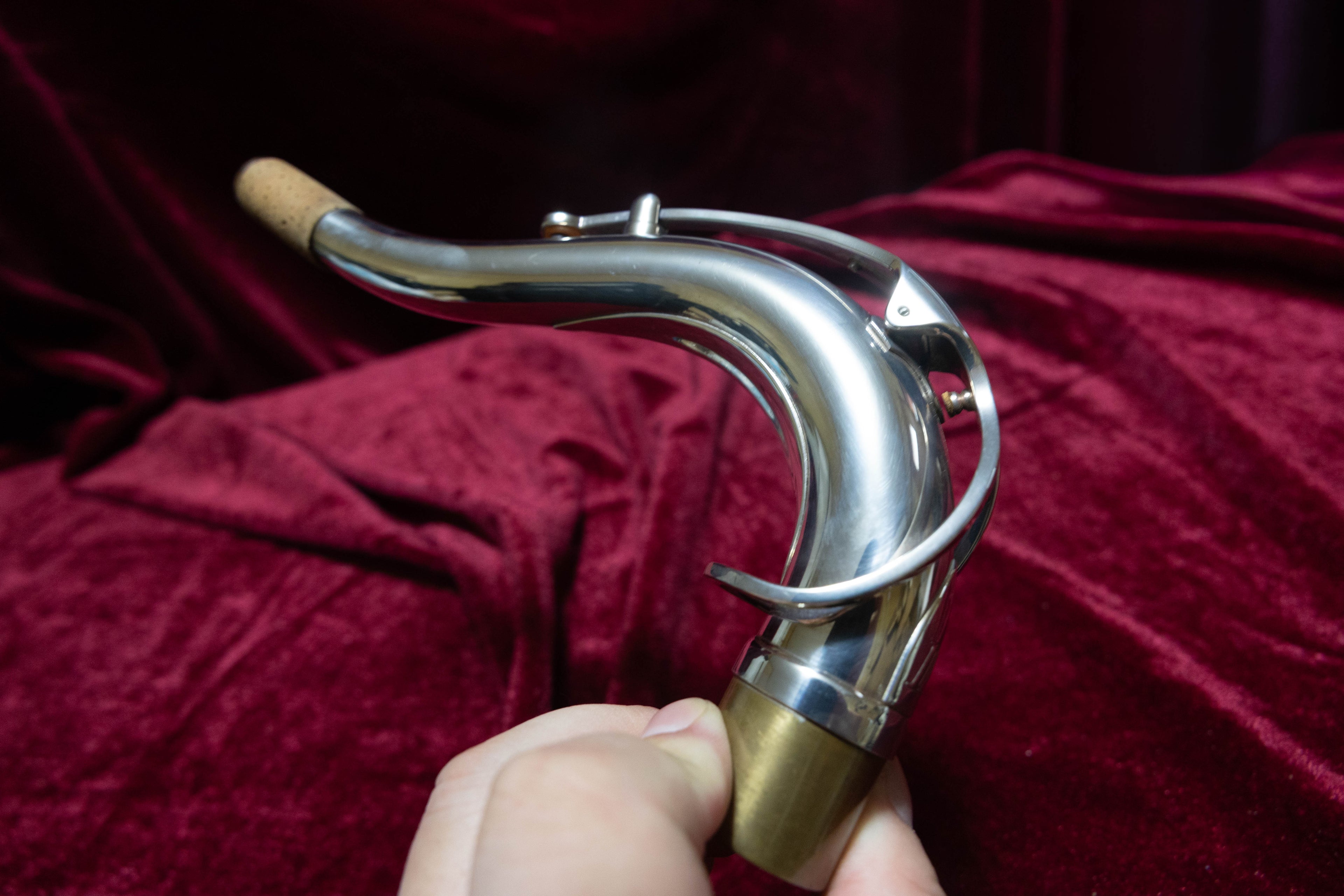 H.Selmer SERIE III Silver Plated Neck Tenor