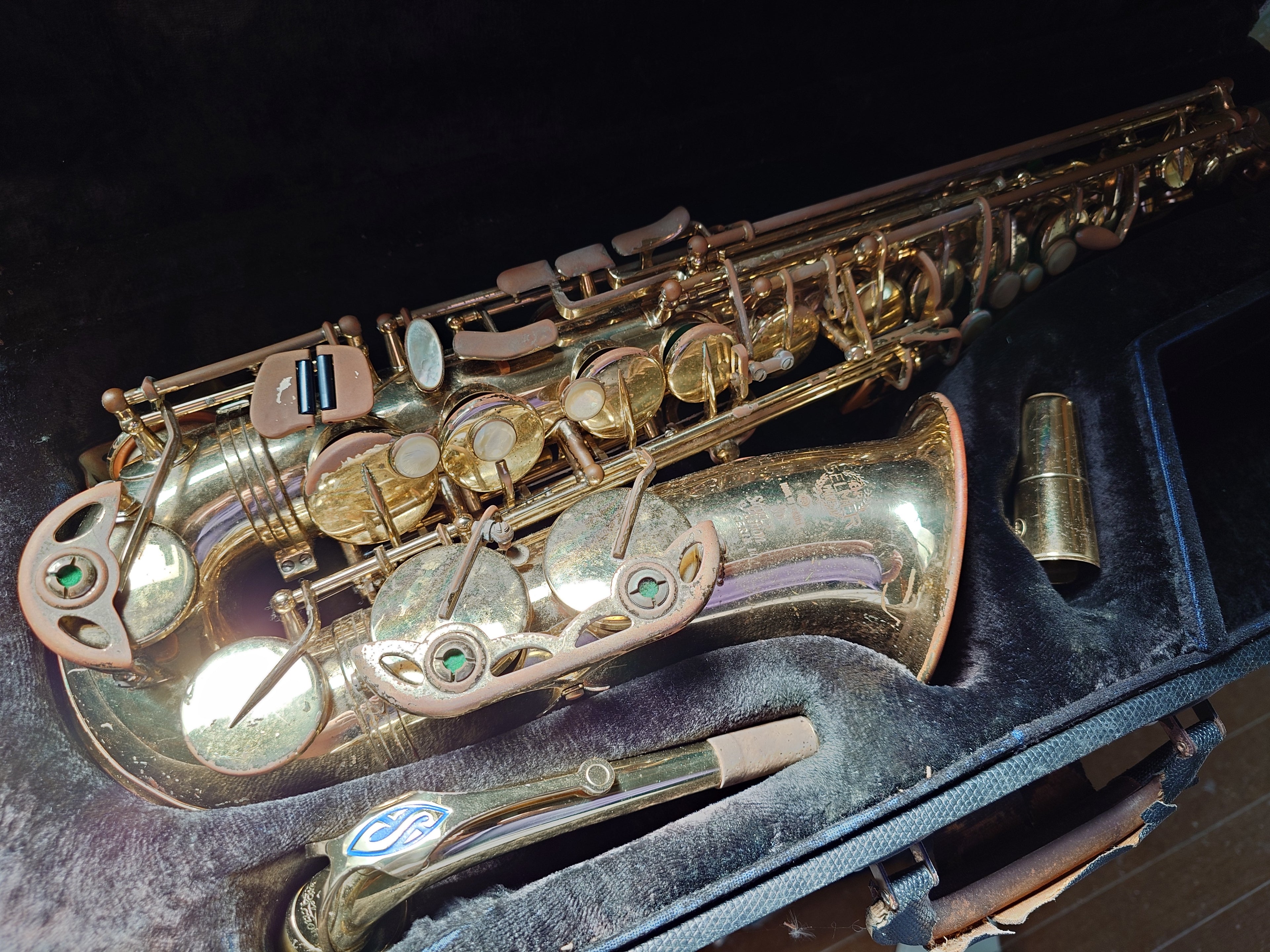 H.Selmer SA80 SERIE II w/o アルトサックス 現状品